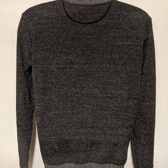 Brave Soul Dark Gray Light wear Crew Neck - Picture 3 of 4